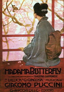 Poster for Madama Butterfly