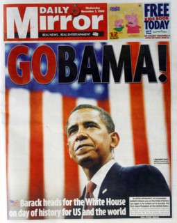 Première page de "The Mirror"