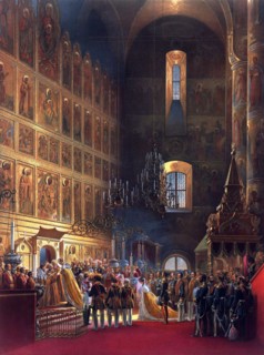 Alexander II during his coronation