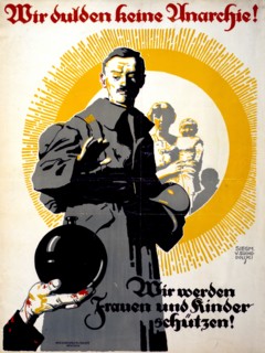 Affiche politique allemande