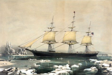 Un clipper américain "Red Jacket"