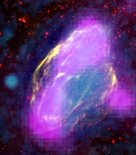 Emission de rayons X en GeV