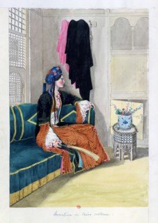 Gardner Wilkinson, Levantine dans un costume du Caire