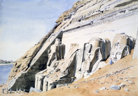Weston, Front of the Great Temple at Abu Simbel