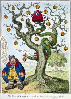 Gillray, L'Arbre de la liberté