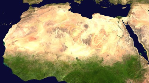 Le désert du Sahara