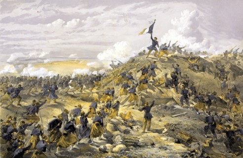 Crimean War, French assault on the Malakoff