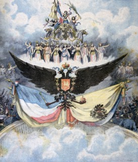 Franco-Russian friendhsip celebrations in Paris
