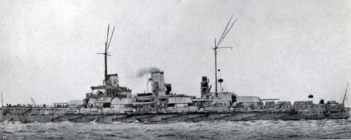 German battleship 'Nassau'