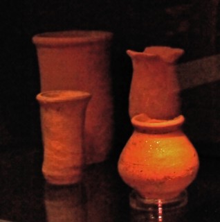 Small terracotta jars from the Indus valley