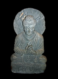 Seated Buddha from Gandhara