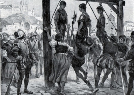 Execution of the communards at Segovia