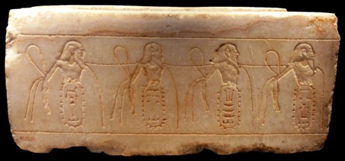 The four peoples of the north under the authority of the King of Lower Egypt