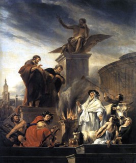 Paul and Barnabas at Lystra 1650