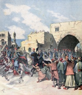 The French Consul arriving in Bethlehem