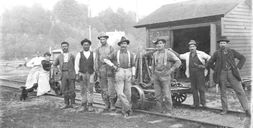 This photo depicts a Northern Pacific Railway