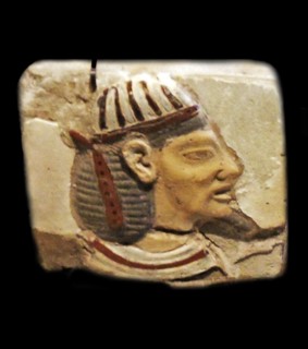 Fragments of Egyptian palatial decor