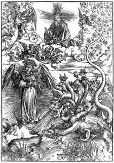 Heaven and Hell by Durer