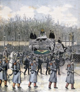 Funeral car of Pedro II