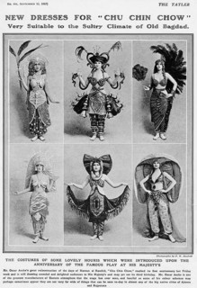 1917 The Graphic carries a photo feature on the play 'Chu Chin Chow'