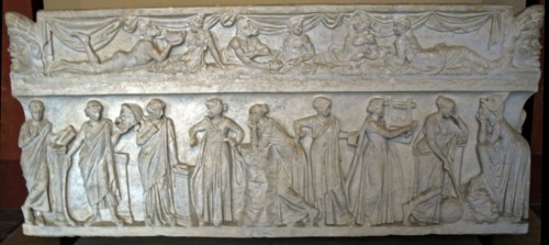 Sarcophagus known as the "Muses Sarcophagus"