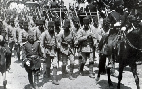 Turkish infantry