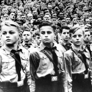 Hitler Youth parade circa 1936
