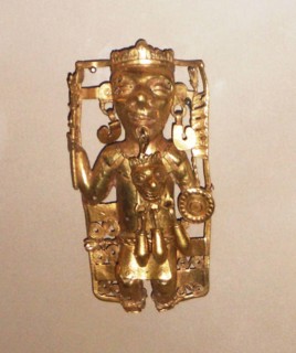 Gold pendant