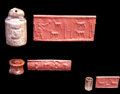 Cylinder seals from messopotamia