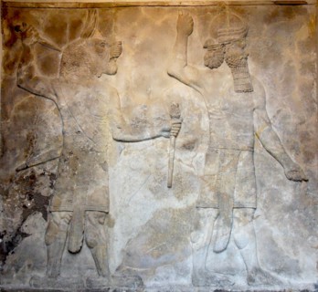 Stone relief from the South-West Palace of King Sennacherib