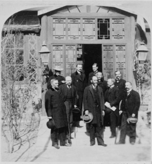Leaving Spanish Legation in Peking