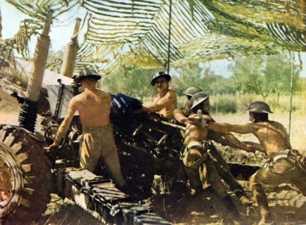 The British crew on a 5