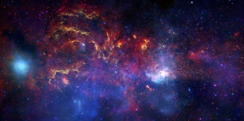 NASA's Great Observatories Examine the Galactic Center Region