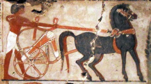 Nebamun was the accountant in charge of grain at the great temple