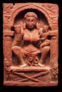 Sandstone Mathura sculpture of the Kushan Period
