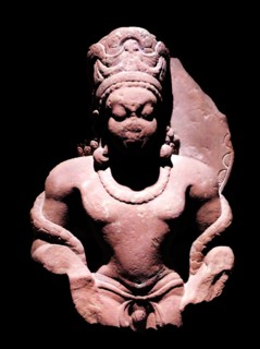 Mathura Gupta style sculpture of the Hindu god Vishnu