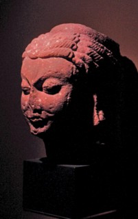 Mathura Gupta style sculpture of the Hindu god Vishnu