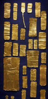 Gold plaque from the Oxus treasure