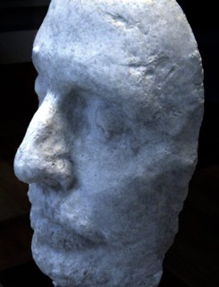 Cast of the death mask of Oliver Cromwell