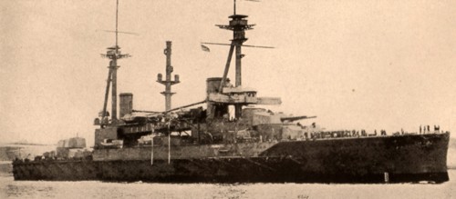 British battleship "Agincourt"