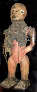 A power figure used by ritual shaman as a magic fetish doll