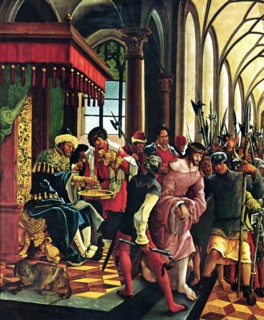 Sebastian altar of the Augustinian Abbey of St