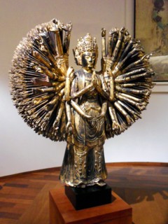 The thousand-armed bodhisattva Avalokitesvara