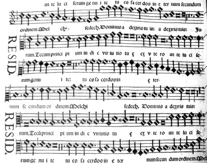 Music composed by Tomas Luis da Victoria