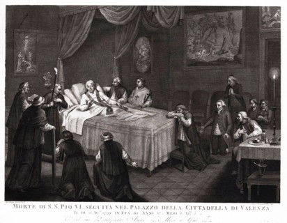 Death of Pius VI