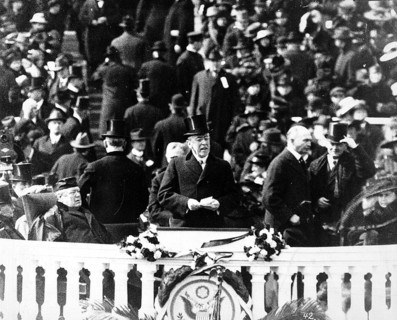 Inauguration of President  Woodrow Wilson First Term of Office