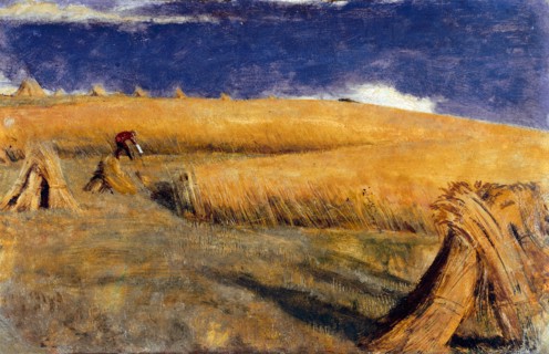 Cornfield at Ewell 1849 by William Holman Hunt