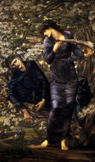 Edward Burne-Jones, 'The Beguiling of Merlin', 1872-7