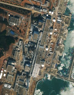 Fukushima Daiichi reactor in North eastern Japan 2011