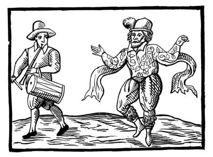 English Elizabethan clown Will Kempe